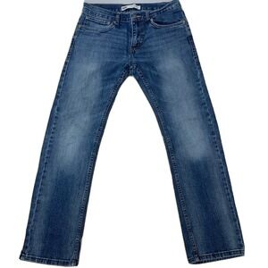 Levi's 511 Slim Fit Jeans Boys‎ 16 REG W28xL28 Blue Low Rise Medium Wash